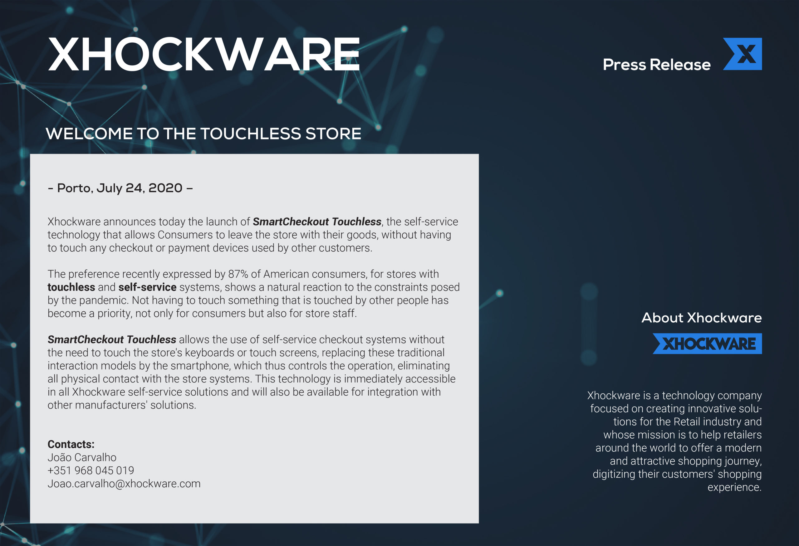 Press Release – Xhockware